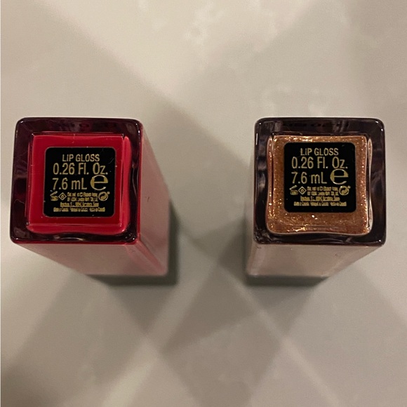 ELIZABETH ARDEN TOUCH OF SHINE LIP GLOSS. SET OF 2. NEW WITH WRISTLET POUCH. - Picture 4 of 4